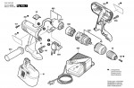 Bosch 0 601 952 320 Gsb 18 Ve-2 Cordless Impact Drill 18 V / Eu Spare Parts